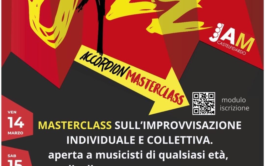14/15-03-25 | Masterclass – Scoprire la propria spontaneità espressiva
